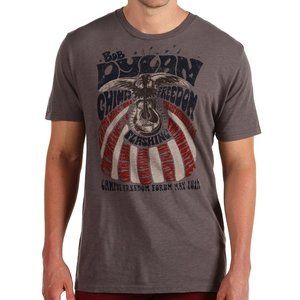 Lucky Brand Bob Dylan Freedom folk country rock Official T-Shirt M NWT